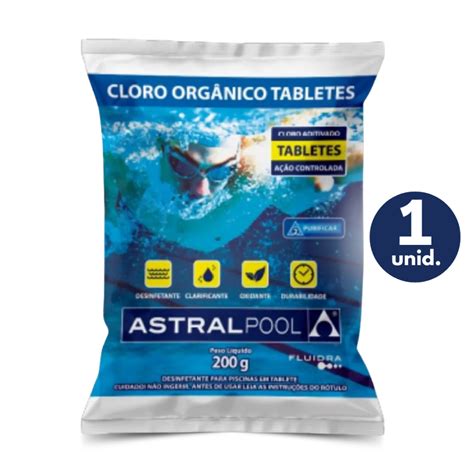 Kit Pastilha Tablete De Cloro Para Limpeza De Piscina Em G