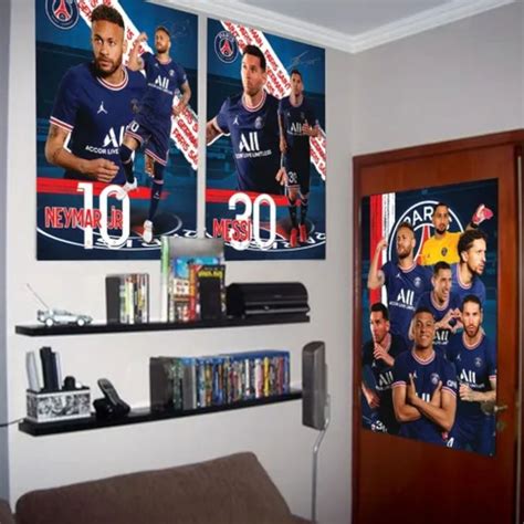 Painel Poster Decorativo Festa Paris Saint Germain Psg Neymar