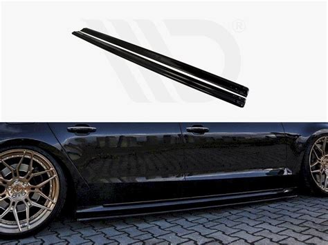 Side Skirts Diffusers Audi S8 D4 FL 2015 2017 Mod Central