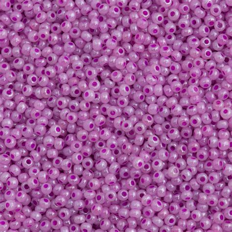 Czech Seed Bead 11 0 Lilac Ceylon 50g 37128 Aura Crystals Llc