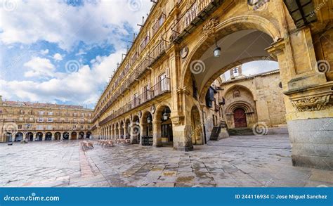 Entrance Arch To the Plaza Mayor of Salamanca with Its Medieval ...