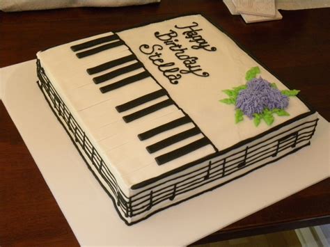 Piano Sheet Music Cake This Was A Cake Taking Inspiration From A Cake