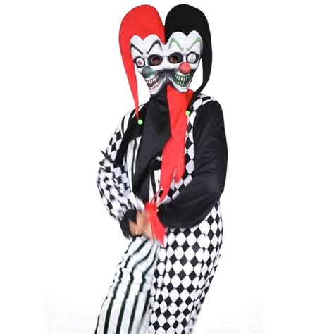 Two Faced Clown Adult Costume Party Delights