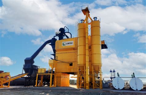 Citic Construction Orders Five Lintec Csm Asphalt Mixing Plants In