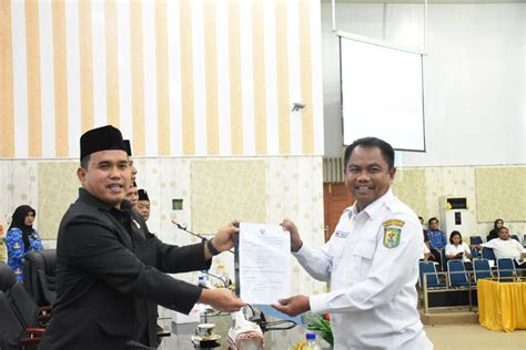 DPRD Sergai Sahkan Ranperda APBD 2024 Dan Kabupaten Layak Anak MitaNews