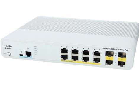 Cisco WS C2960C 8PC L Catalyst 2960C Switch 8 FE PoE 2 X Dual