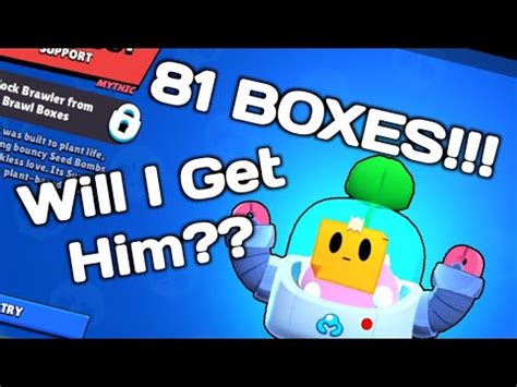 MASSIVE BRAWL BOX OPENING CAN I GET THE NEW BRAWLER SPROUT