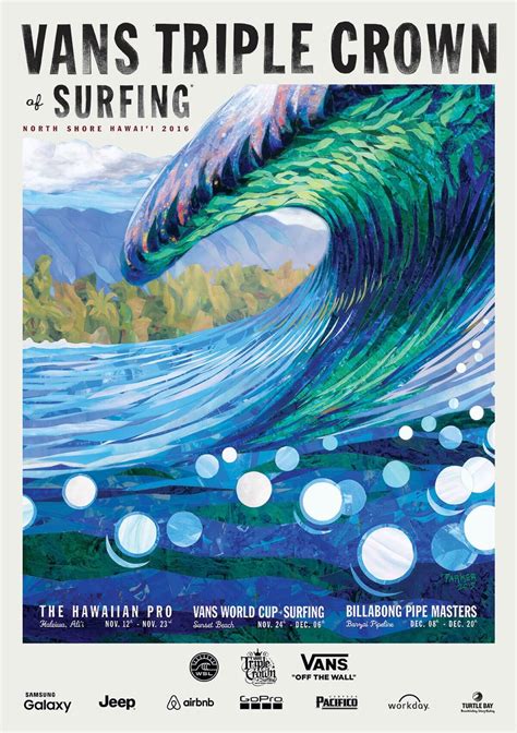 The Art Of The Triple Crown Of Surfing Club Of The Waves