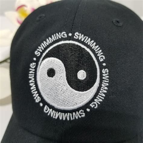 Mac Miller Swimming Dad Hat Swimming Yin And Yang Gossip Etsy Dad