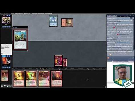 Gameplay MTGO Pauper League BURN V4 Vs Jeskai Affinity Feat