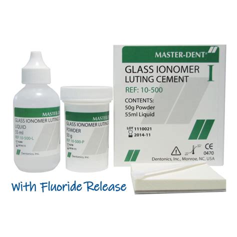 Master Dent Glass Ionomer Luting Cement Orthodontic Supply