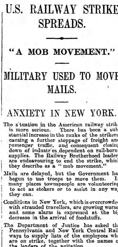 U.S. Railway strike spreads - Newspapers.com