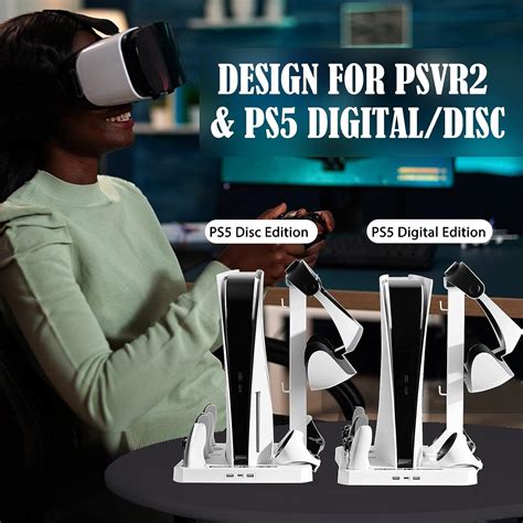 Buy Psvr Ps Charging Station With Cooling Fan Jdgpokoo Psvr