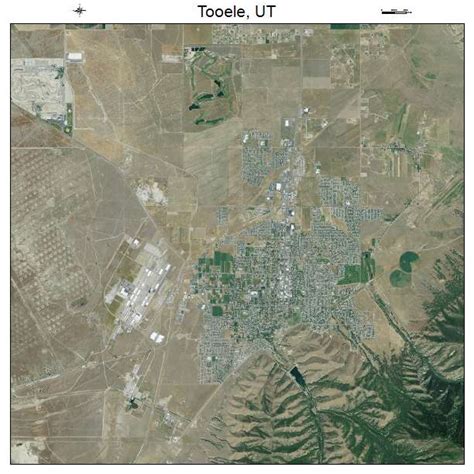 Aerial Photography Map of Tooele, UT Utah