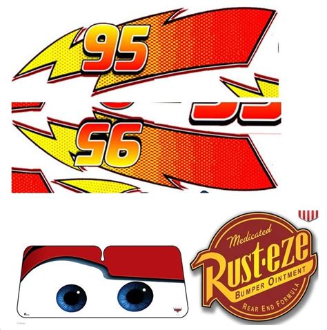 Disney Cars Lightning Mcqueen Make Your Own Stickers Birthday And Theme