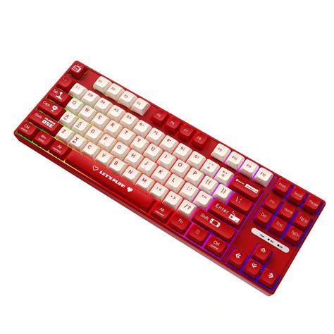 AJAZZ AJAZZ AK MC Wired Mechanical Keyboard Keys Double Shot Keycaps Hot Swappable