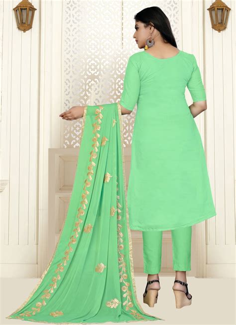 Shop Green Designer Salwar Kameez Online 183402 Salwar Kameez