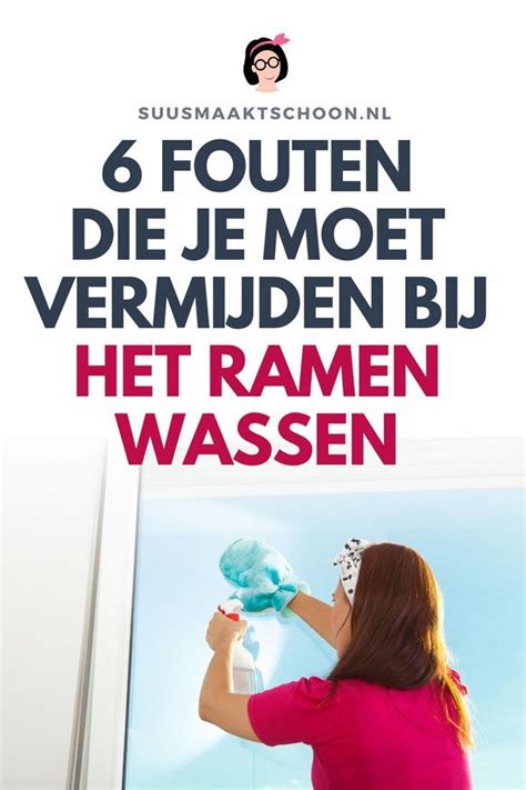 Lees In Deze Blog Wat De Meest Gemaakte Fouten Zijn Bij Het Ramen