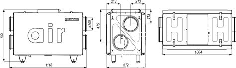Rekuperator Defro DRX 600H PLUS