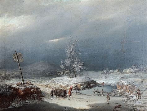 Christian Johann Gottlieb Giese Winterlandschaft Creazilla