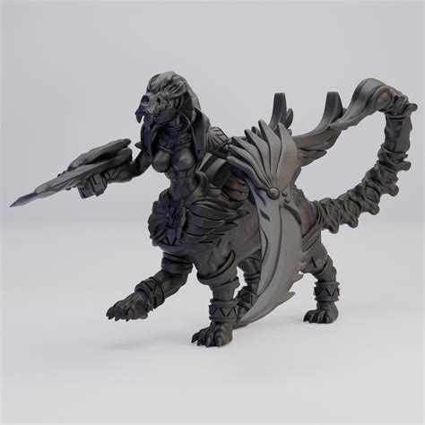 Hot Goblin Elder Sphinx Reborn Nude B No Piercing