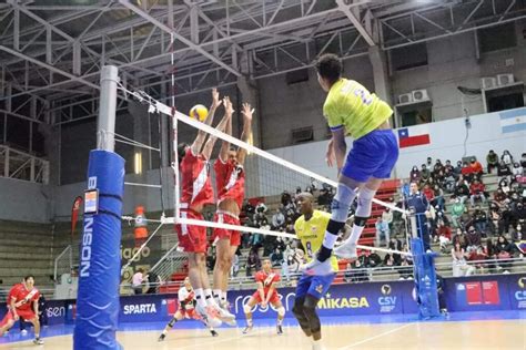 Colombia logró su primera victoria en el Sudamericano de Voleibol El