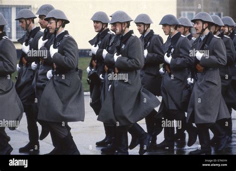 Bad Salzungen East Germany 9th Feb 1990 Soldiers From The East