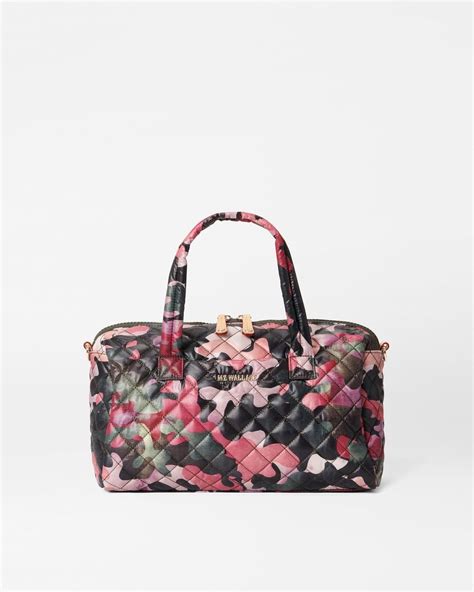 MZ Wallace Dahlia Camo Small Metro Satchel Lyst