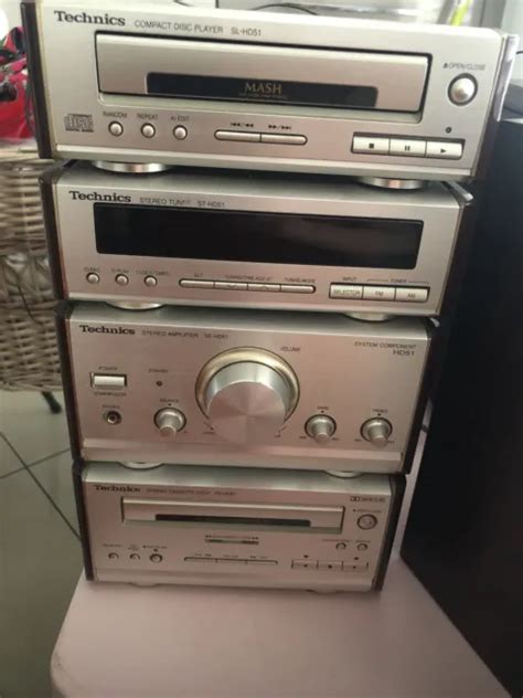 Technics Stereo System Rs Hd Sl Hd St Hd Se Hd Cd Tuner