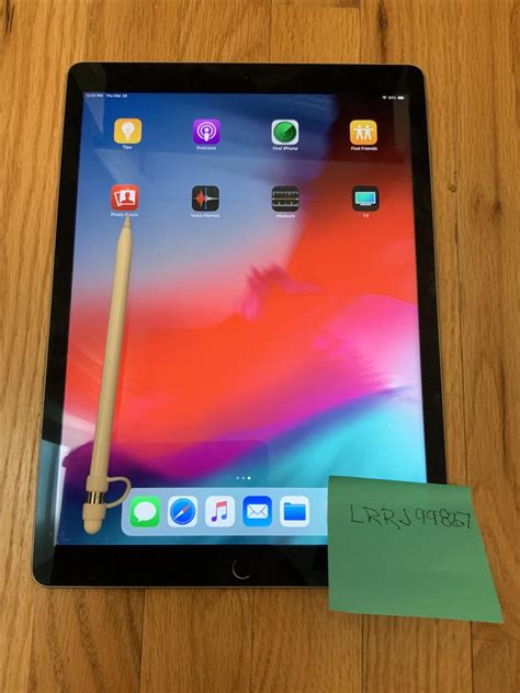 Apple IPad Pro 12 9 1st Gen 2015 Wi Fi Gray 256GB A1584 1st Gen