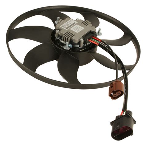 VW Auxiliary Fan Assembly (360mm, 220W/12V, Left, OEM) 1K0959455EA by ...