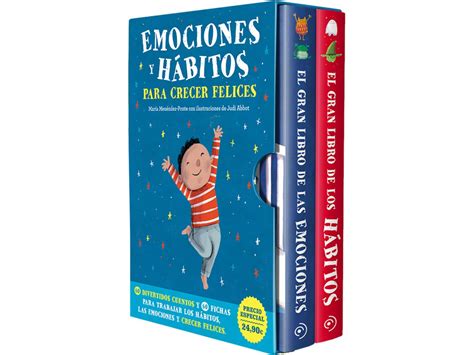 Livro Estuche Regalo Emociones Y Hábitos Para Crecer Felices De María Menéndez Ponte Espanhol