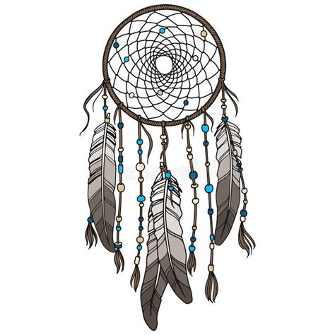 Native American Indian Dreamcatcher Stock Vector - Illustration of ...