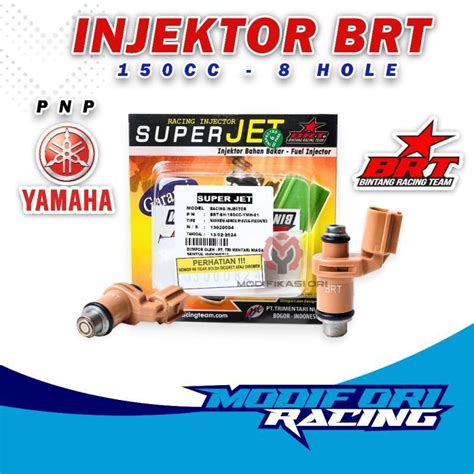 Jual Injector Brt Yamaha 150cc 8 Hole Injektor Racing Brt Yamaha Nmax