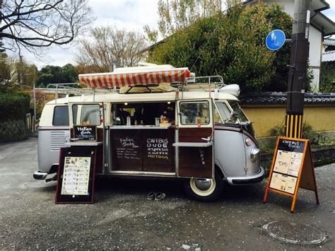 VW Cafe Bus Dude | Coffee van, Coffee truck, Street coffee