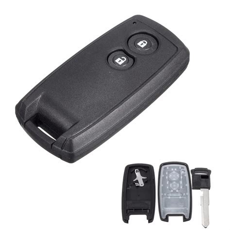 New Remote Key Shell Fob Uncut Blade 2 Button For Suzuki Grand Vitara