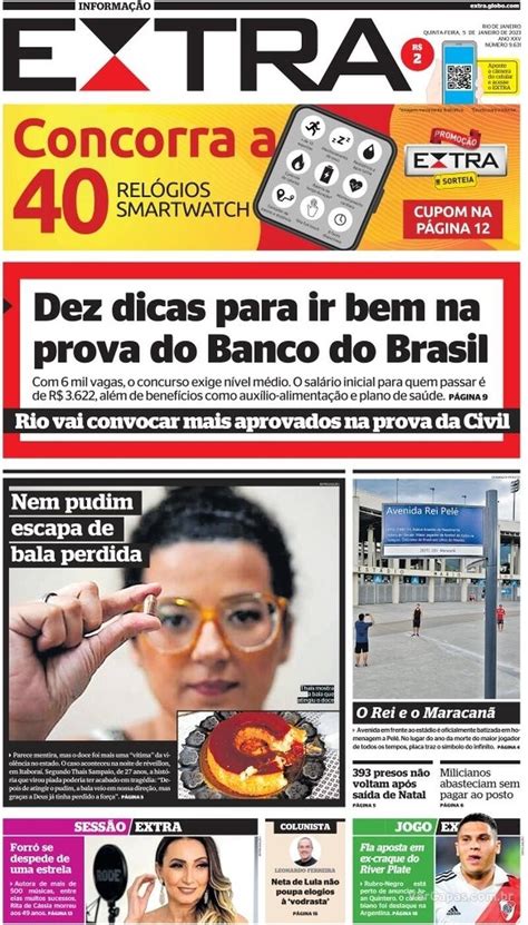 Capa Extra Quinta 5 De Janeiro De 2023