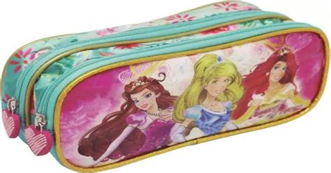 Estojo Duplo Princesas Kit Dokassa Distribuidora