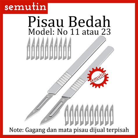 Jual Pisau Bedah No Mata Gagang Surgical Blade Operasi Shopee