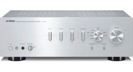 Yamaha A-S701 (Silver) Stereo integrated amplifier with built-in DAC at Crutchfield