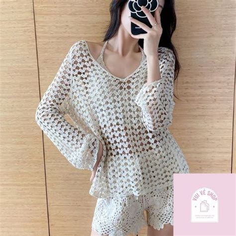 Set Bikini Ren C O Ngo I K N O Xinh X N Cho N V O M A H N Ng Ng Vui V Shop