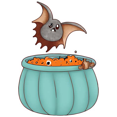 Halloween Bat Clipart · Creative Fabrica