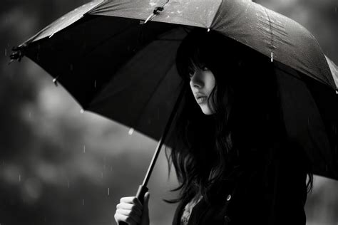 Umbrella rain portrait adult. | Premium Photo - rawpixel