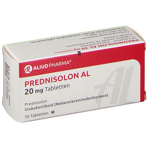 PREDNISOLON AL 20 Mg Shop Apotheke