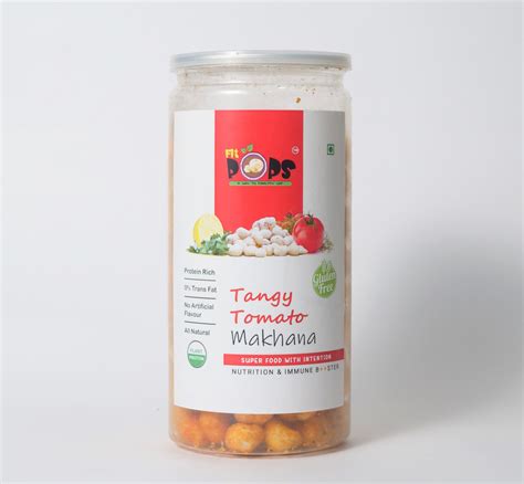 Fitpops Tangy Tomato Makhana Packaging Size 90 Grams At Rs 150 Piece