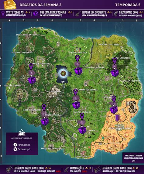 Como Completar A Miss O Visite Todas As Reas Corrompidas No Fortnite