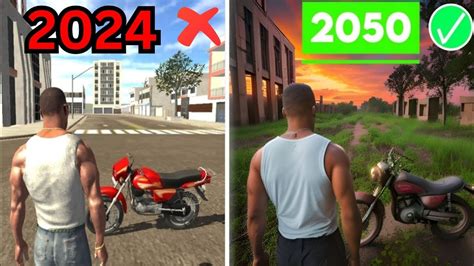 Indian Bike Driving 3d In 2024 Vs 2050 😱 Indian Bike Driving 3d Video