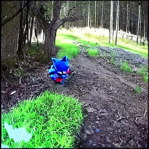 Creepy Sonic Trail Cam Footage Stable Diffusion Openart