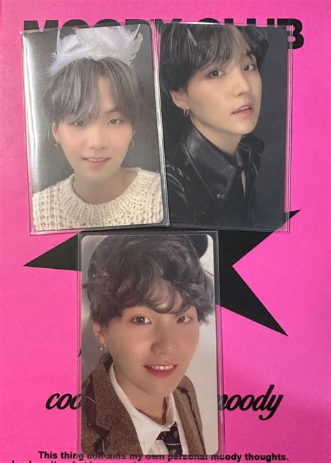 BTS Yoongi Photocards MOTS7 Assorted On Carousell