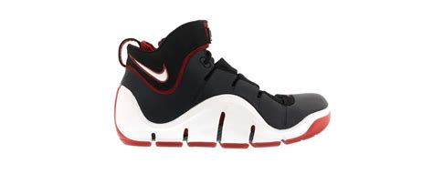 Nike LeBron 4 Black White Red Men's - 314647-011 - US